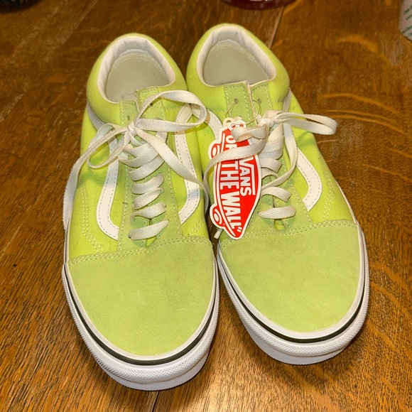 Vans Shoes - NWT Vans Scarpa Bassa Old Skool Lime Shoes Sizes M9.5 W11